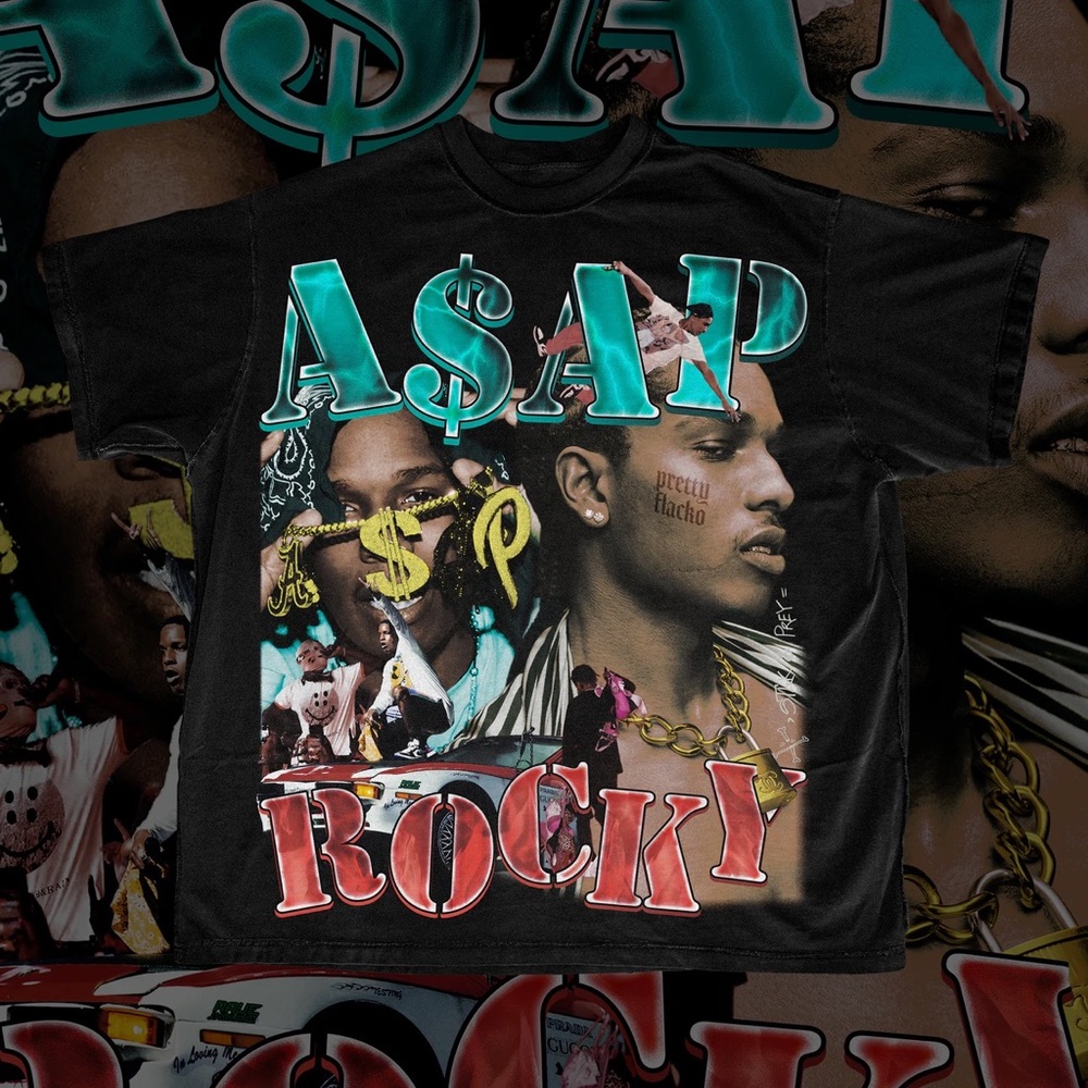 Custom Unisex A$AP Rocky T-shirts!